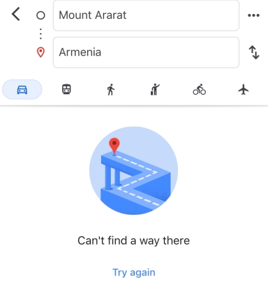 map ararat armenia